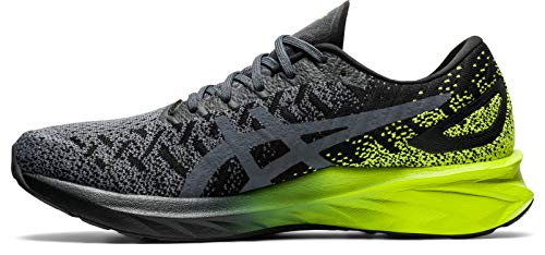 ASICS Dynablast Herren Laufschuhe, Schwarz (Schwarz/Lime Zest), 46.5 EU thumbnail