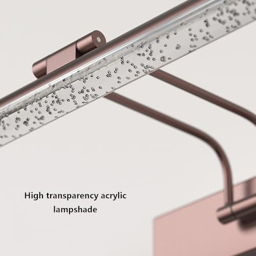 Apliques de pared LED color café de 40cm con temperatura regulable 4