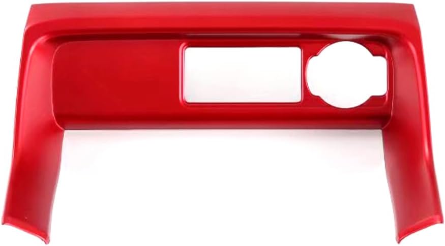 Car Accessories Fit for Honda Civic 11th Gen 2022 2023 2024 2025 Center Console Cigarette Lighter Panel Interior Cover Trim (Cigarette Lighter Red) 1PC ABS