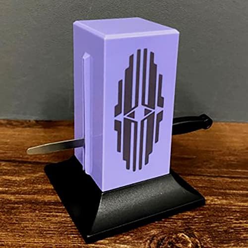 SUMAG Espada a través del anillo dentro del ataúd (cuchillo de cristal) Trucos de magia Espada penetrante Magia de cerca ilusiones Trucos mentales