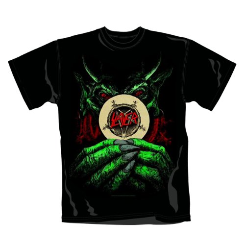 T-Shirt Homme Noir Slayer "Root Of All Evil Jumbo" (Taille XL)