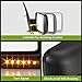 AUTOSAVER88 Door Mirror Compatible with 2007-2014 Ford F150, Right Passenger Side Mirror with Turn Signal Puddle Light Power Adjustable Heated Manual Folding