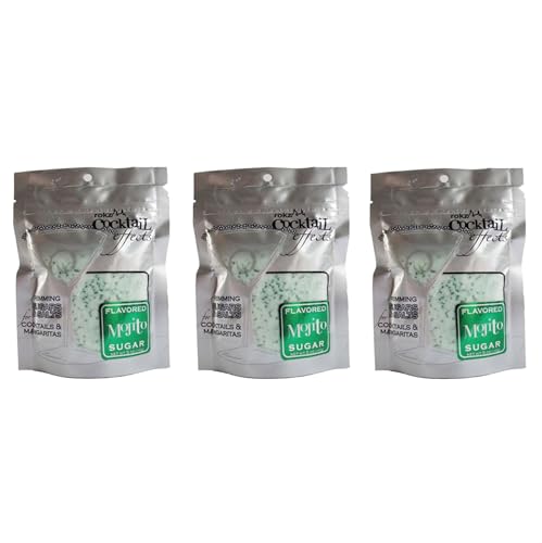 rokz Mojito Cocktail Sugar, drink rimmer (3 Pack)