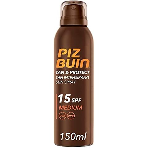 Piz Buin Tan and Protect Intensifying Sun Spray SPF 15, 150ml Cover