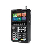Receptor de satélite VF-6900P HD Buscador de satélite digital DVB-S/DVB S2 Medidor de buscador de satélite Sintonizador de receptor de TV por satélite para Antenas de Sistemas de Recepción Remota(VF69