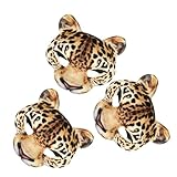 Photo Gallery malugogo 3 maschere per il viso da leopardo, leggere, per halloween, feste in maschera, cosplay, carnevale, accessori per travestimento Photo Gallery malugogo 3 maschere per il viso da leopardo, leggere, per halloween, feste in maschera, cosplay, carnevale, accessori per travestimento