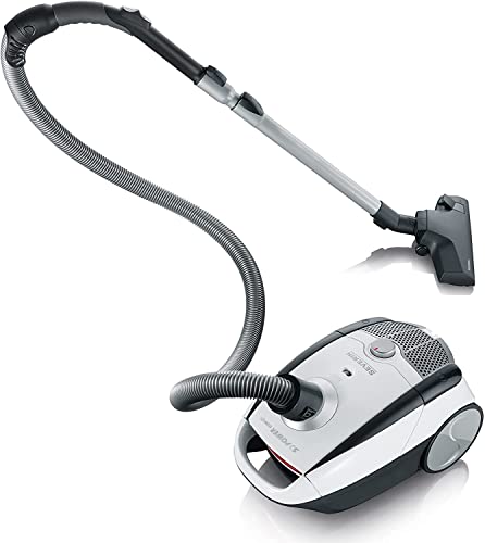 Miniatura 2 de Severin Bc 7035, Aspiradora De Suelo Con Bolsa, Incluye Cabezal Para Parquet Y Set De 2 Accesorios, S Power Snowlight, Blanco Y Gris