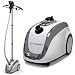 PurSteam - 2018 Official Partner of Fashion - Full Size Steamer for Clothes, Garments, Fabric - Professional Heavy Duty - 4 Steam Levels Producing Perfect Continuous Steam