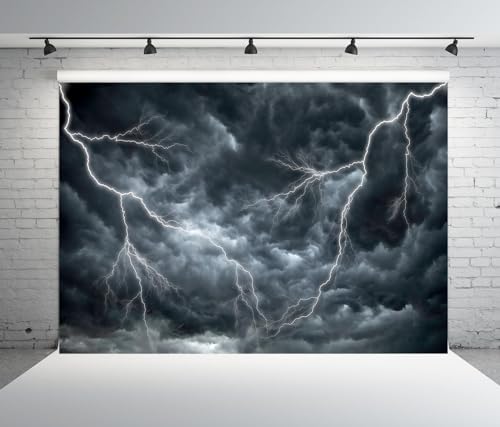 BELECO Fondo Fotográfico 8x6ft Tormenta miniatura 3