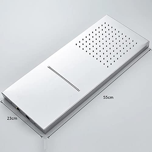Ensemble de douche haut de gamme encastrable au design minimaliste épuré
