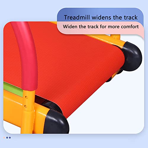 Image of Manual Walking Treadmill for 5-10 Years Old Kids - LCD Screen, Easy Assembly, Home Exercise for Children