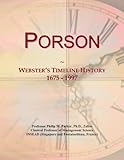 pourcentage de travail  Porson: Webster\'s Timeline History, 1675 - 1997