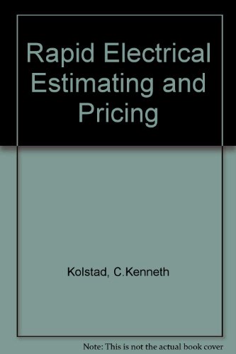 Rapid electrical estimating and pricing: A hand... 0070351317 Book Cover