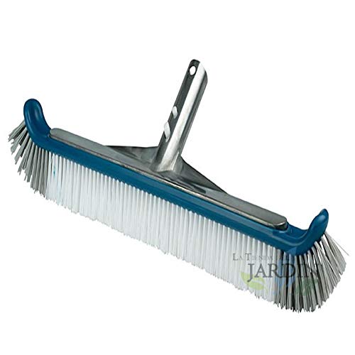 Cepillo De Pared De 50 Cm De Anchura Para Piscinas, Fijación Mediante Palomillas