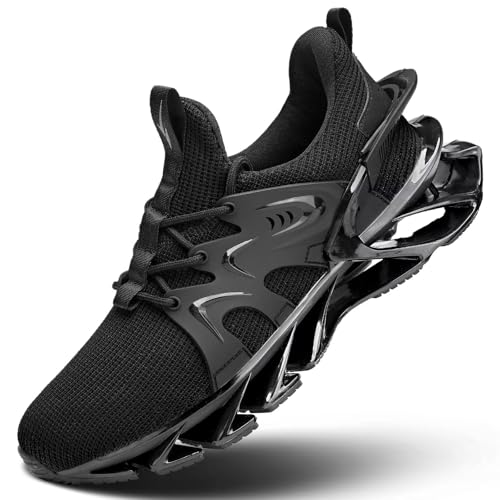 Men's Running Shoes Fashion Sneakers Breathable Blade Non Slip Walking Shoes Gym Sport Trainer Athletic