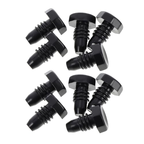 Tapones de fondo de billar Toyvian contra roturas: protección para tacos en color negro 2