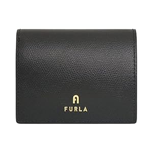 [フルラ] 財布(二つ折り財布) WP00304 ARE000 オニキス×ネロ O6000 ONYX/NERO カメリア レザー スモール コンパクト バイフォールド コイン ポケット ウォレット レディース [ブランド] [並行輸入品]