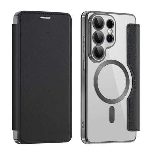 Étui Samsung Galaxy S25 Ultra en cuir synthétique pour simplifier vos déplacements
