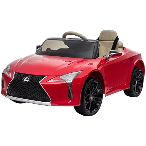 HOMCOM Kinderauto Kinderfahrzeug das offiziell lizenzierte Aufsitz-Lexus...