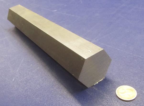 1018 Carbon Steel Hex Rod 2.00" Hex x 1 Foot Length