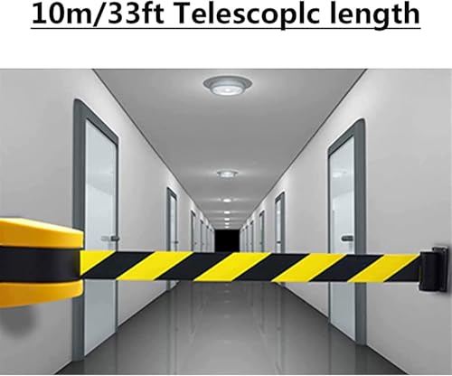 Ceinture rétractable Ber 10 m Ts Safe avec support mural pour balisage - 4