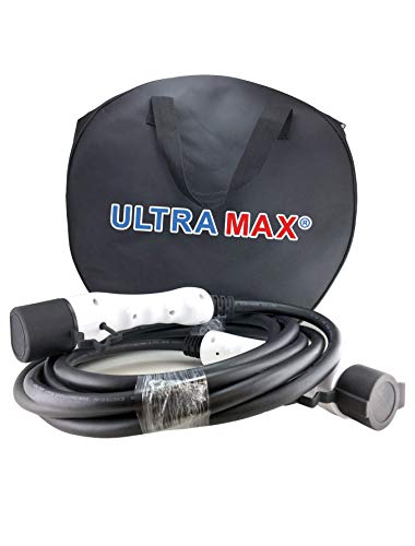 Image of EV Charging Cables Type 1 to 2; 32A; 5 meters | EV/Electric Car Charger Cable