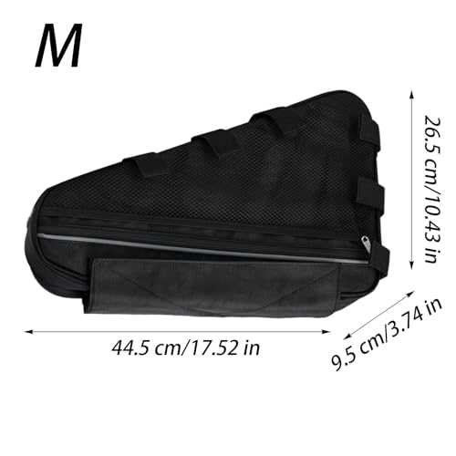 Sac de cadre pour vélo tout terrain en nylon imperméable et léger - 5