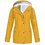MATERIAL UND PASSFORM: Diese Damen Winterjacke ist aus hochwertigem Material gefertigt, was sie zu einem bequemen und angenehmen Erlebnis für dich macht, jeden Moment des Tages. Die schicke Passform umspielt nicht nur die Figur, sondern ermöglicht auch Bewegungsfreiheit beim Outdoor-Sport und anderen Gelegenheiten.