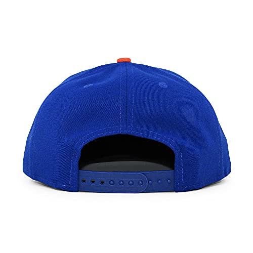 New Era 9Fifty Mlb New York Mets Basic Royal Blue Snapback Hat 11591027 One Size #TOP2