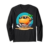 Orange Lying Down Apparel