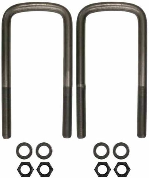 Technical Precision Replacement for International 9300 SBA Year 1988 .75X4X10.25 INCH U-Bolt KIT