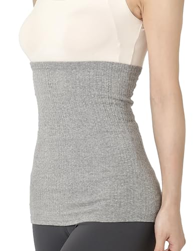 [ＬＩＮＯＲ] 腹巻き-レディース 腹巻 妊婦 マタニティ 子供 可愛い コットン 冷え 防寒 やわらか 温活 (ダークグレー)のサムネイル