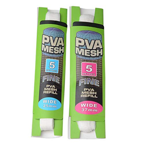 LEIPUPA 8 Unidades 5 Metros 25 Mm 37 Mm Isca de Pesca de Carpa Rede de Recarga de Estoque Accs Bolsa