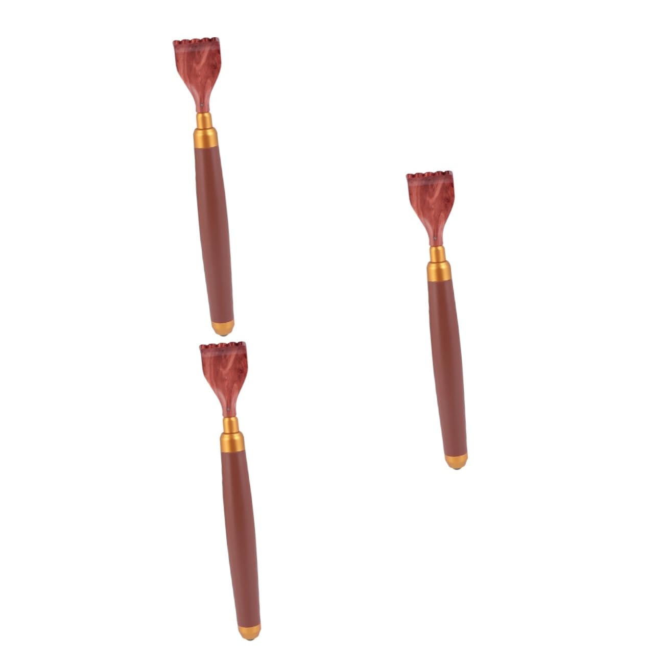 PartyKindom 3piezas Rascador De Espalda Telescópico Portátil Para Alivil Picor Herramienta Práctica Para Edades Diseño Ligero y Resistente Para Usar Casa Viaje