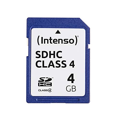 Price comparison product image Intenso SDHC Memory Card,  Class 4,  4 GB