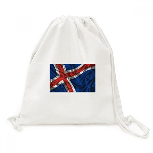 Sac pochon en toile avec motif abstrait pour le sport et les loisirs