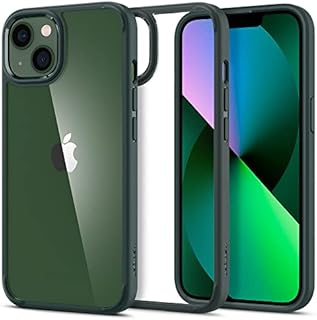 Spigen Ultra Hybrid Case Compatible with iPhone 13 - Midnight Green