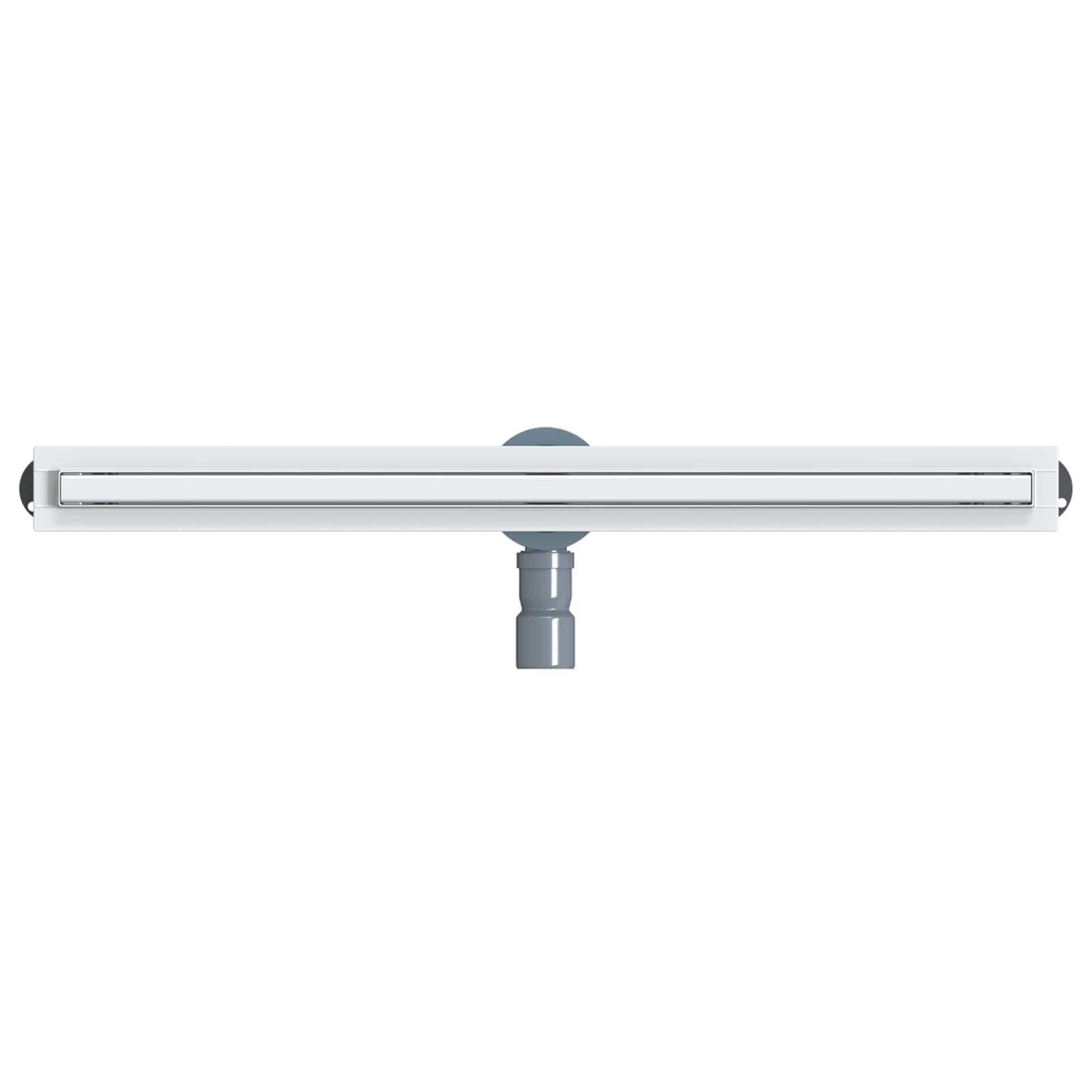 Desagüe de ducha de 80 cm de acero inoxidable 304 Slim Design para cuarto de baño con desagüe ajustable de 360° y patas ajustables en altura