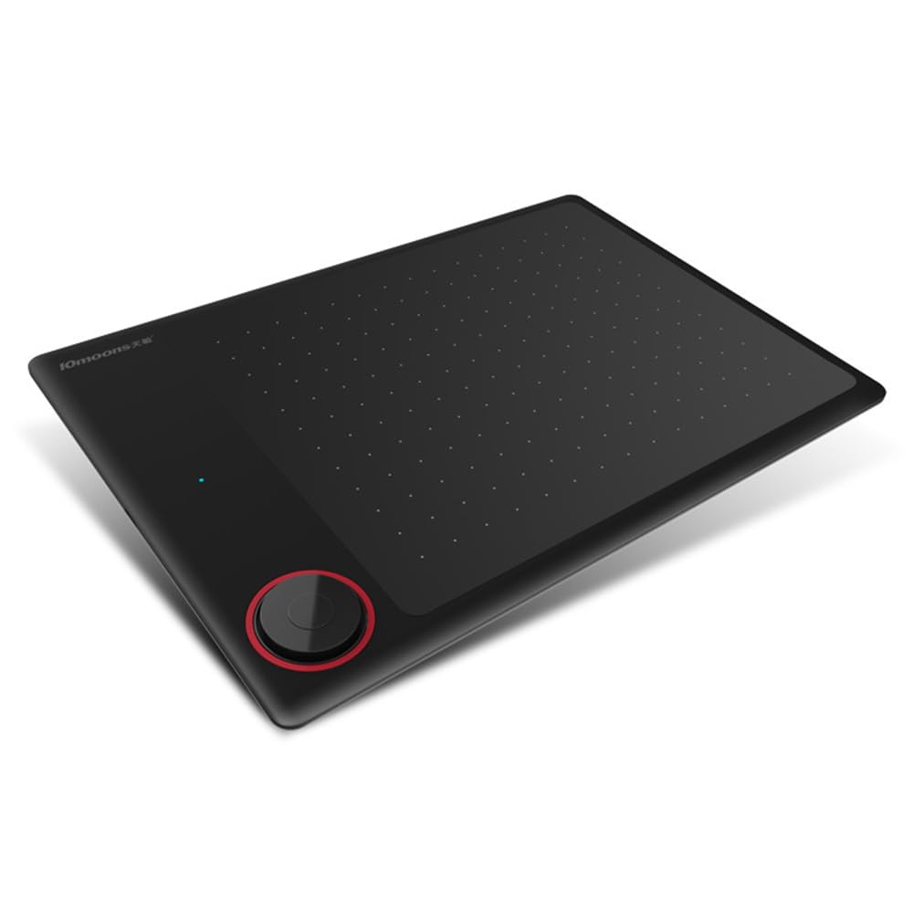 Huiop - Tableta de dibujo digital G30 con zona de trabajo de 7 x 5 pulgadas, 8192 niveles de sensibilidad a la presión, velocidad de muestreo de 233 ppps, tableta de dibujo