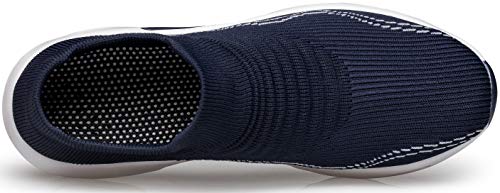 Image of DOUSSPRT Womens Walking Shoes Slip on Sock Sneakers Lady Girls Nurse Mesh Air Cushion Platform Loafers Fashion Casual