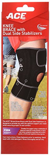 image for ACE Adjustable Knee Brace with Dual Side Stabilizers, Helps support we