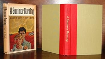 Hardcover A summer burning Book