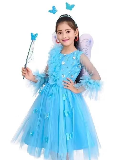 Image of Enchanted Blossom Fairy Tulle Dress for