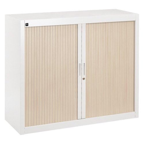 Générique Armoire à Rideaux démontables 100 x 120 cm (Chêne Clair)