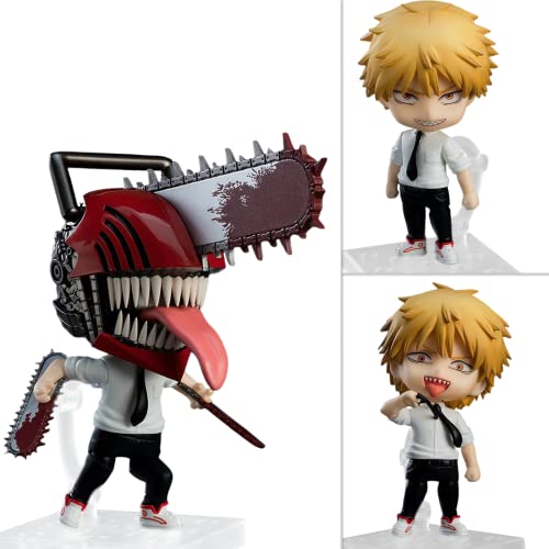 Homyfy Chainsaw Man Figure Anime Figures Model, 4 In Character Statue Decoration, Thanksgiving Christmas Birthday Gifts For Anime Fans… #TOP2