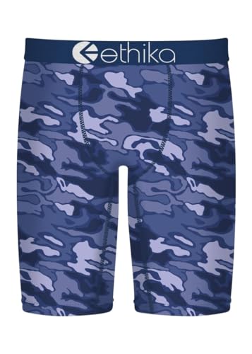 Ethika Men's Boxer Brief Fit Kit | Blue Crush Camo