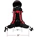 ClevrPlus Deluxe Adjustable Baby Carrier Outdoor Light Hiking Child Backpack Camping