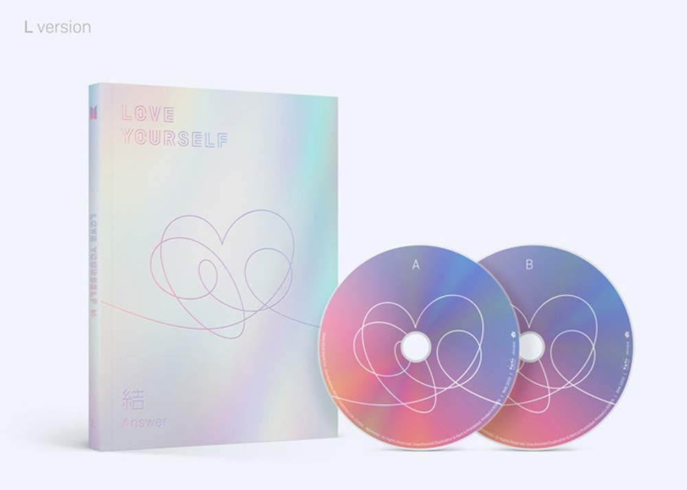 BTS Love Yourself Answer (L Version) Bangtan Boys Album 2CDs+