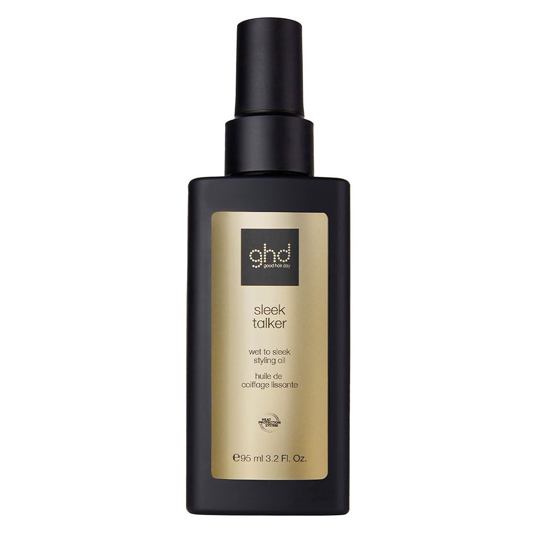 GHD Ferro lisciante GHD CHRONOS nero + olio termico SLEEK