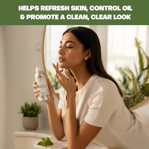 Image of VedaOils Spearmint Essential Oil 100ml | 100% Pure, Natural & Undiluted Spearmint Oil for Facial Hair, Skin and Body Care | Massage, Aromatherapy, Relaxation & Refreshing Aroma